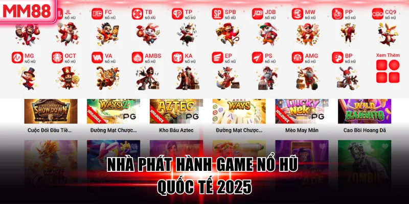 Nhà phát hành game nổ hũ quốc tế 2026